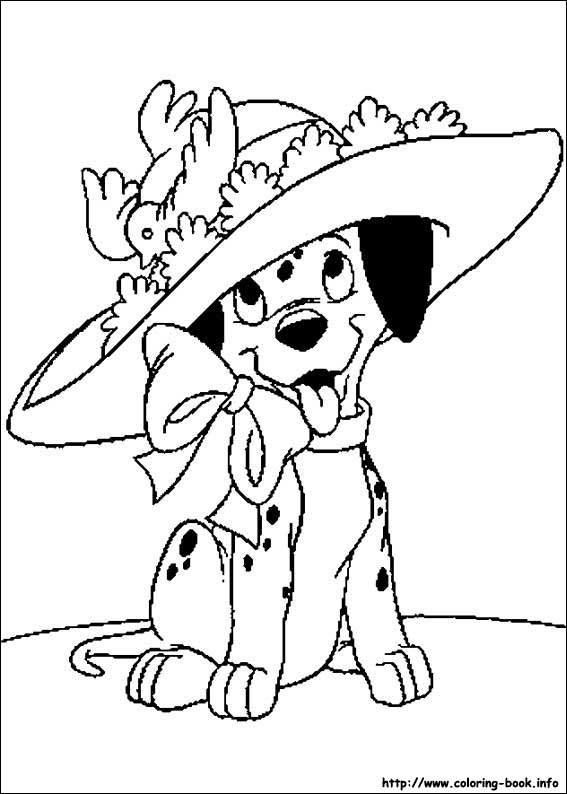 101 Dalmatians coloring picture